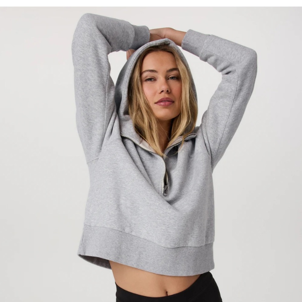 Vuori Restore Half Zip Hoodie NWT